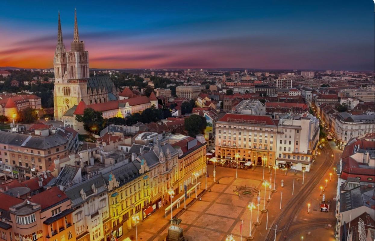 Luma Lägenhet Zagreb Exteriör bild